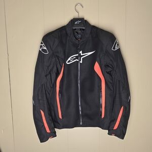 Alpinestars Black and Red Motorcycle Jacket